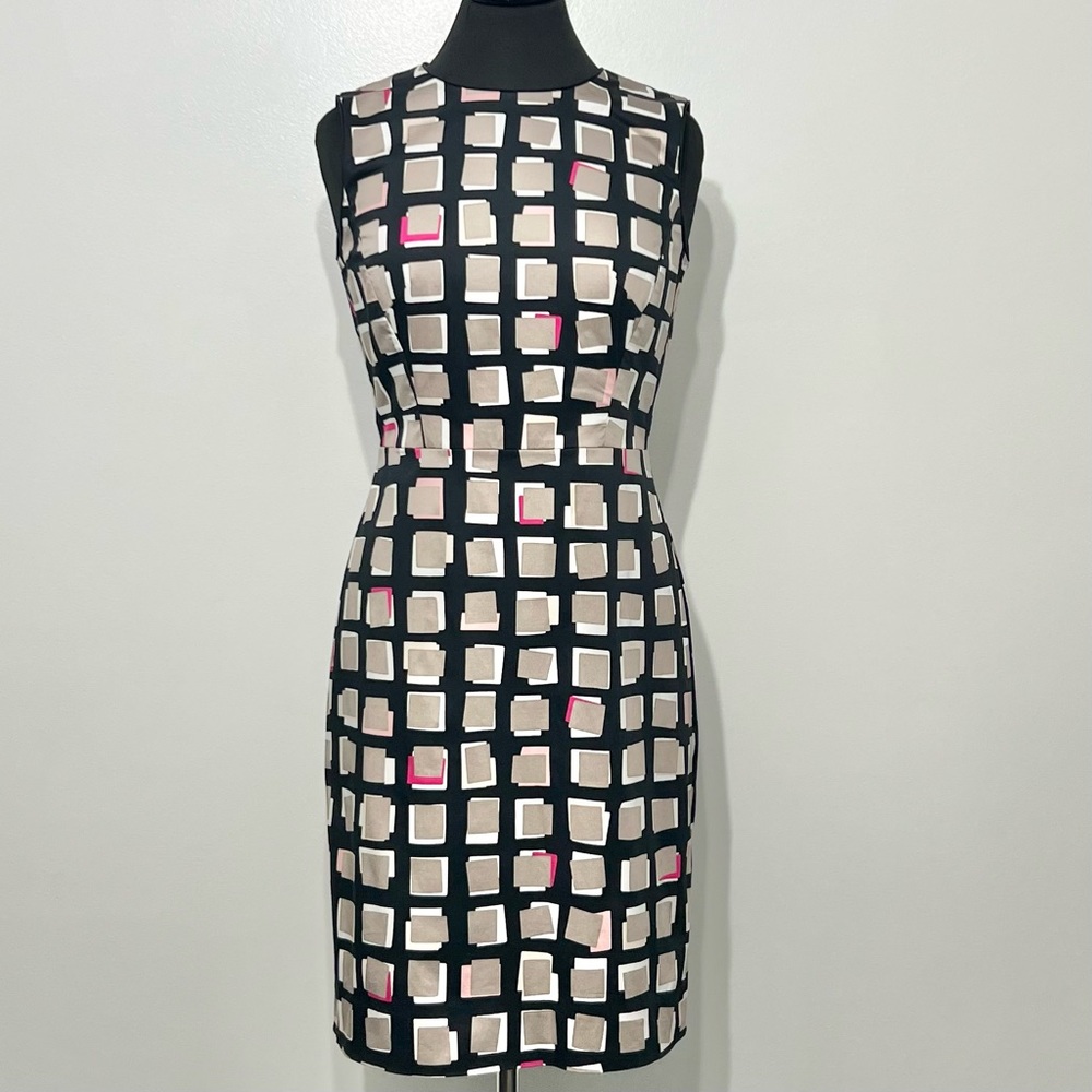 Kate Spade New York Della Geometric Abstract Dress